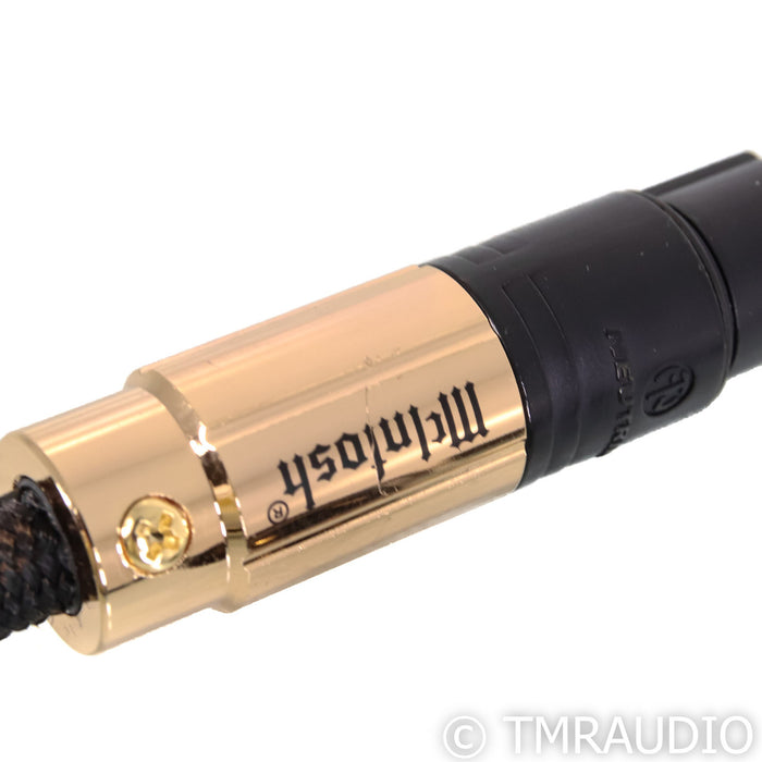 McIntosh CBA1M XLR Cables; 1m Pair Balanced Interconnects