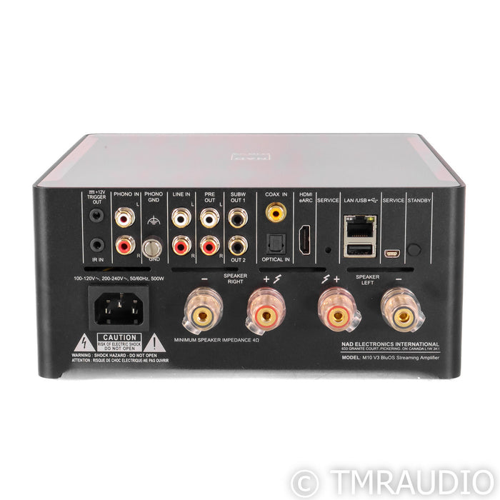 NAD M10 V3 BluOS Wireless Streaming Integrated Amplifier (Open Box)