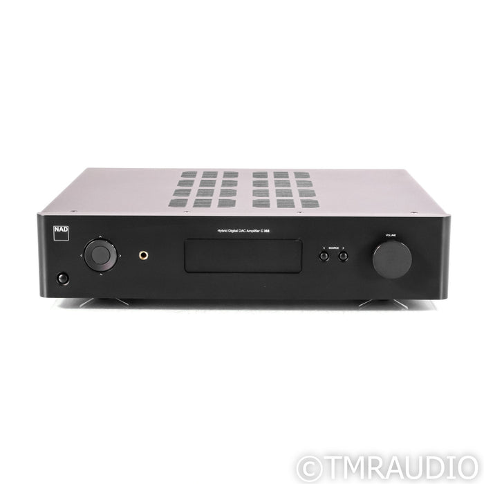 NAD Electronics C 368 Stereo Integrated Amplifier; MM Phono, BluOS 2i Upgrade
