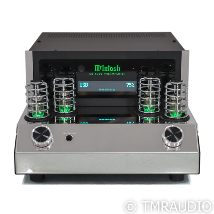 McIntosh C8 Stereo Tube Preamplifier; MM & MC Phono, DA2 DAC Module