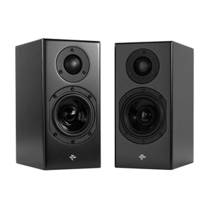 Totem Acoustic Kin Monitor Bookshelf Speakers; Satin Black Pair (Sealed)