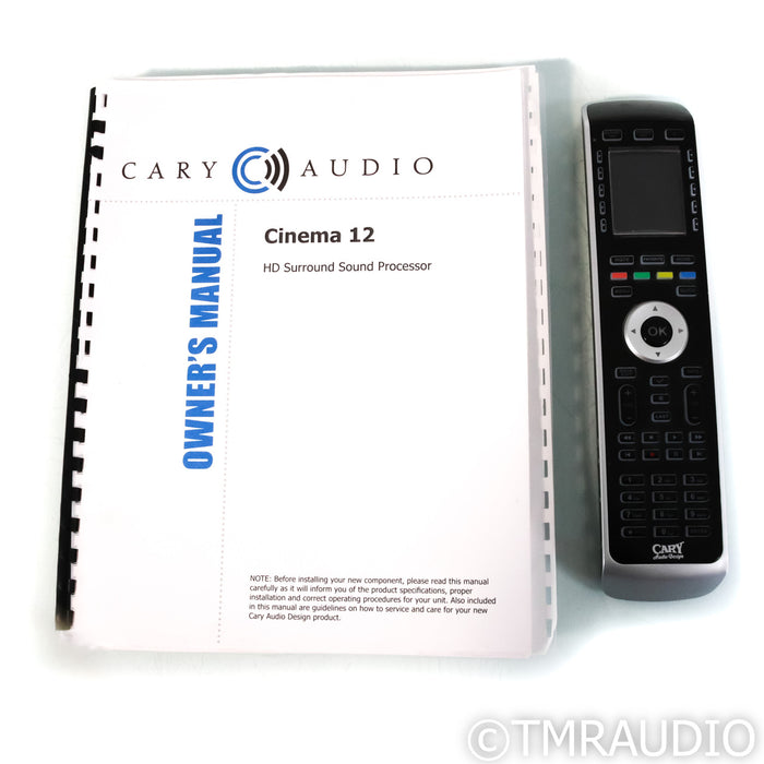 Cary Audio Design Cinema 12 Surround Processor
