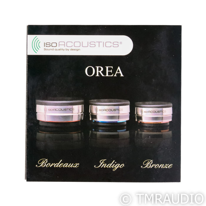 IsoAcoustics Orea Indigo Isolation Footer; Single