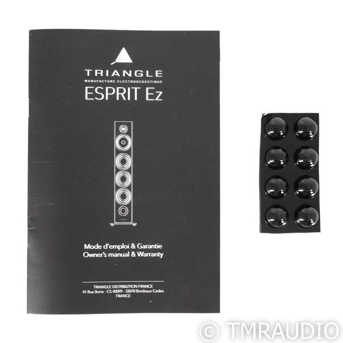 Triangle Esprit Comete Ez Bookshelf Speakers; Black Ash Pair