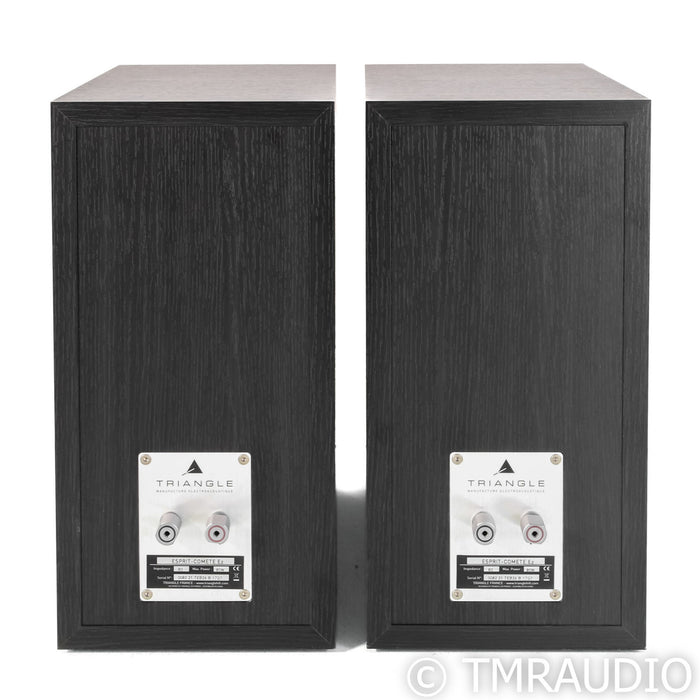 Triangle Esprit Comete Ez Bookshelf Speakers; Black Ash Pair