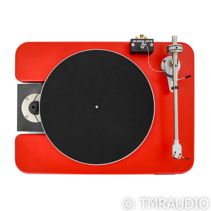VPI Scout Jr. Belt Drive Turntable; Red w/ Ortofon 2M Blue MM