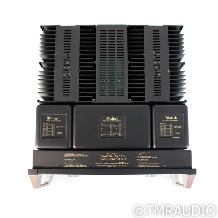 McIntosh MC452 Stereo Power Amplifier