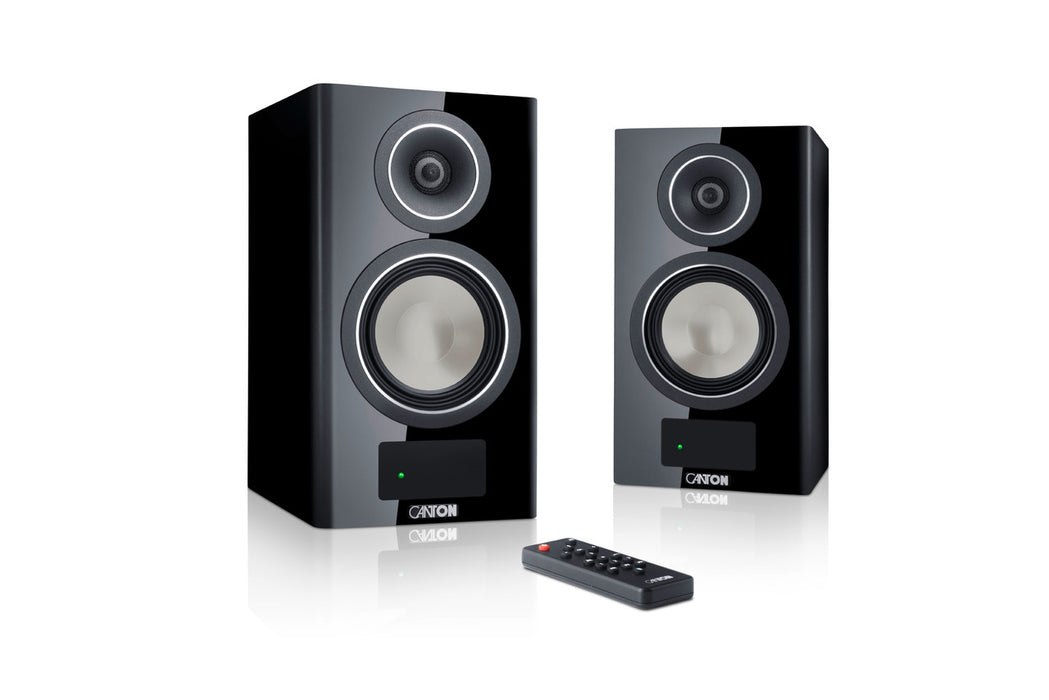 Canton Smart Townus 2 Bookshelf Speakers; Black Pair (Sealed w/ Warranty)