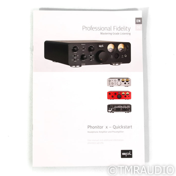 SPL Phonitor X Headphone Amplifier & Preamplifier