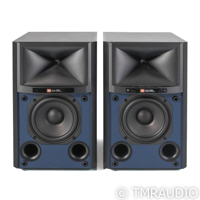 JBL 4305P Powered Bookshelf Speakers; Black Pair