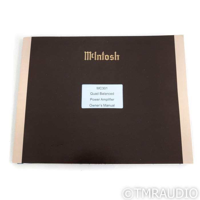 McIntosh MC301 Monoblock Power Amplifier; Single