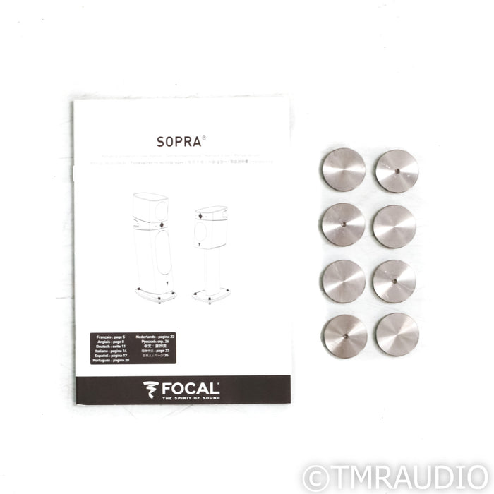 Focal Sopra No. 2 Floorstanding Speakers; White Carrara Pair (Used)