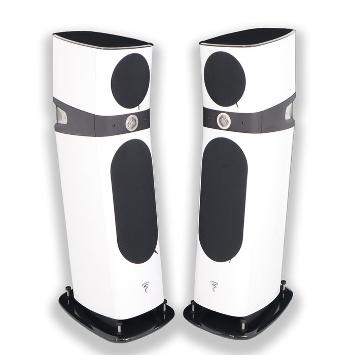 Focal Sopra No. 2 Floorstanding Speakers; White Carrara Pair (Used)