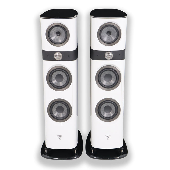 Focal Sopra No. 2 Floorstanding Speakers; White Carrara Pair (Used)
