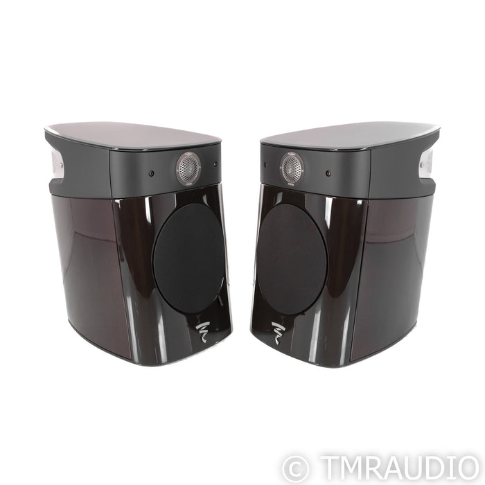 Focal Sopra No. 1 Bookshelf Speakers; Black Oak Pair (Open Box)