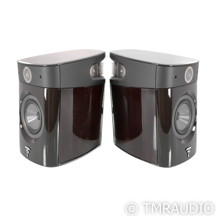 Focal Sopra No. 1 Bookshelf Speakers; Black Oak Pair (Open Box)