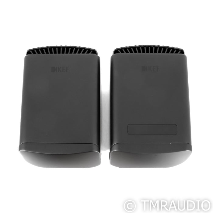 KEF LS50 Wireless II Powered Bookshelf Speakers; Carbon Black Pair