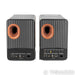 KEF LS50 Wireless II Powered Bookshelf Speakers; Carbon Black Pair