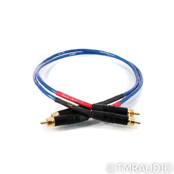 Nordost Leif Blue Heaven RCA Cables; 0.5m Pair Interconnects
