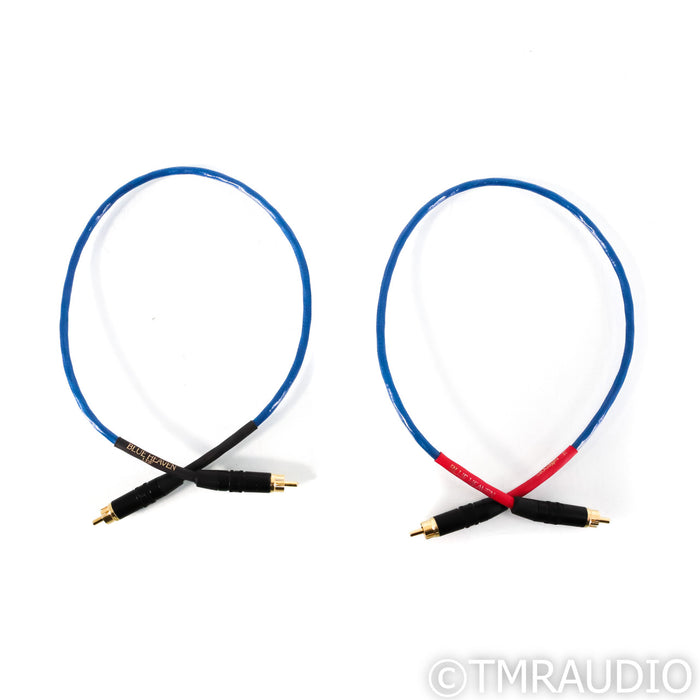 Nordost Leif Blue Heaven RCA Cables; 0.5m Pair Interconnects