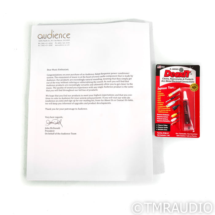 Audience Adept Response aR2p AC Power Conditioner; 15 Amp (Open Box)