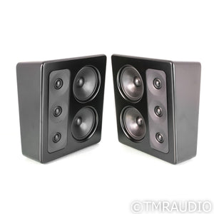 Miller & Kreisel MP300 Satellite & Surround Speakers; Black Pair