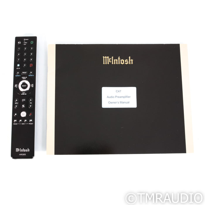 McIntosh C47 Stereo Preamplifier; MM & MC Phono