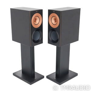 KEF Reference 1 Meta Bookshelf Speakers with RS1 Stands; High Gloss Black Pair