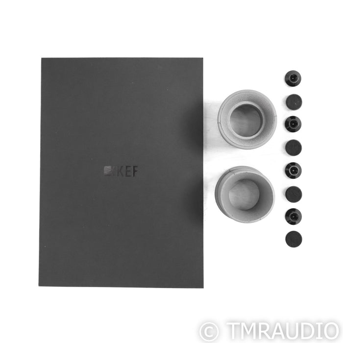 KEF Reference 1 Meta Bookshelf Speakers with RS1 Stands; High Gloss Black Pair