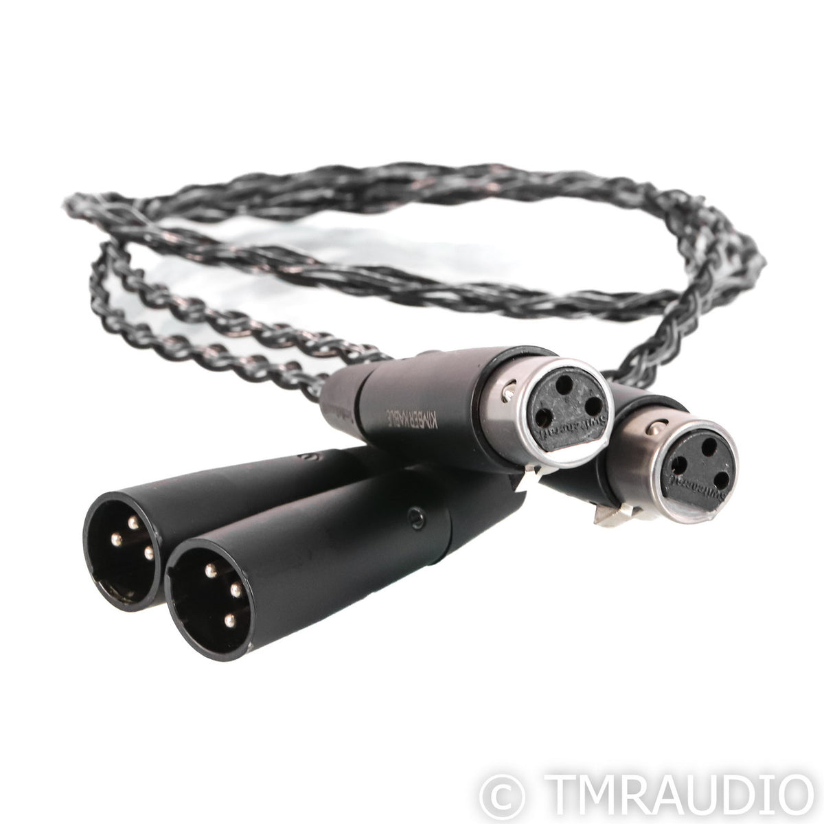 Kimber Kable Carbon Series XLR Cables; 1m Pair Balanced Interconnects ...