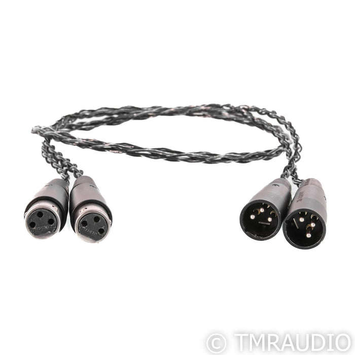 Kimber Kable Carbon Series XLR Cables; 1m Pair Balanced Interconnects