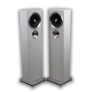 Zu Audio Druid MkVI Floorstanding Speakers; Druid 6; Satin White Pair