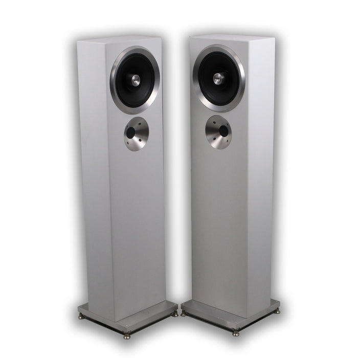 Zu Audio Druid MkVI Floorstanding Speakers; Druid 6; Satin White Pair