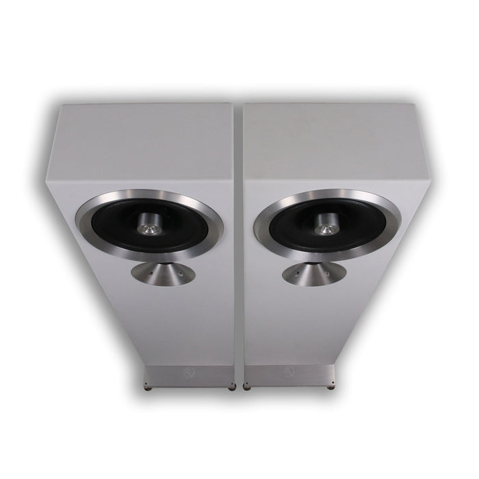 Zu Audio Druid MkVI Floorstanding Speakers; Druid 6; Satin White Pair