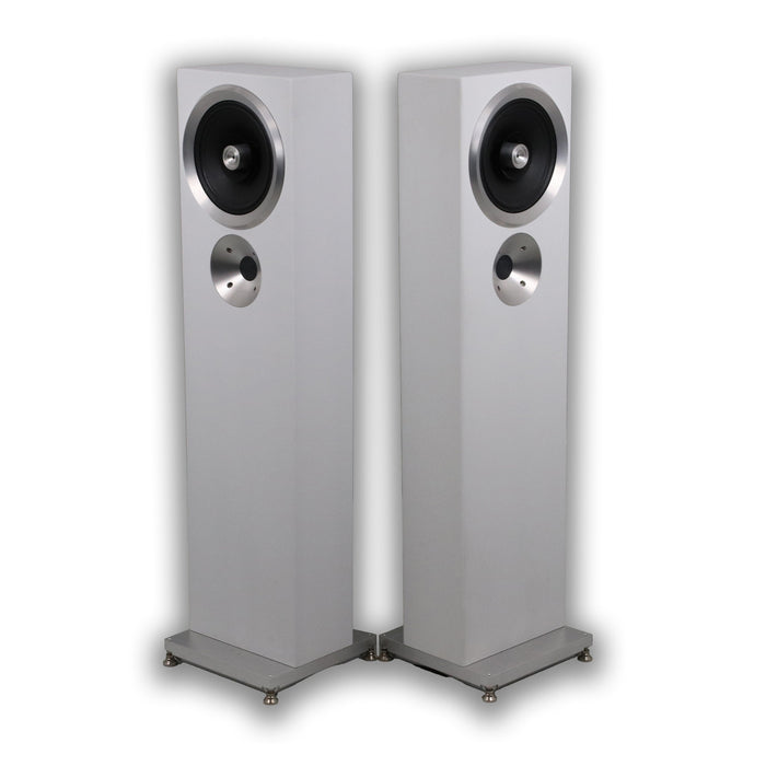 Zu Audio Druid MkVI Floorstanding Speakers; Druid 6; Satin White Pair