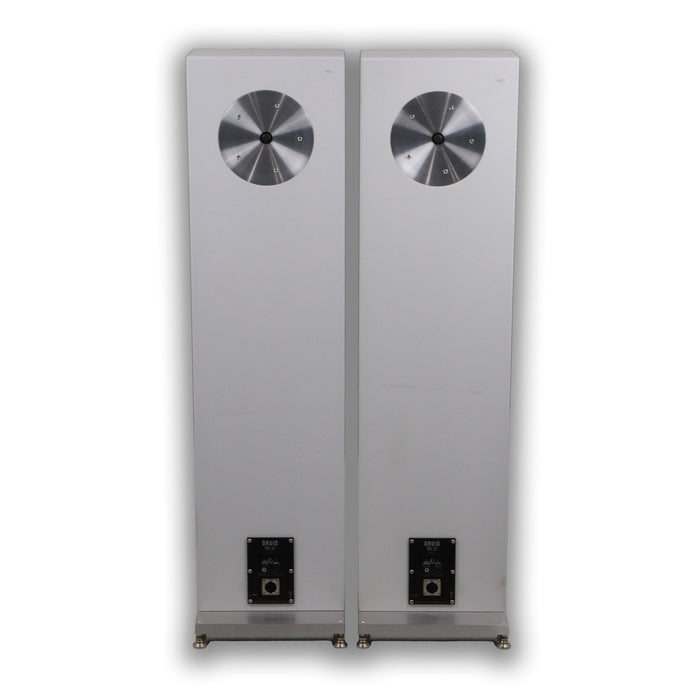 Zu Audio Druid MkVI Floorstanding Speakers; Druid 6; Satin White Pair