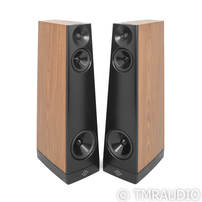YG Acoustics Summit Floorstanding Speakers; Flamed Rosewood Pair