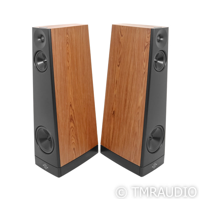 YG Acoustics Summit Floorstanding Speakers; Flamed Rosewood Pair