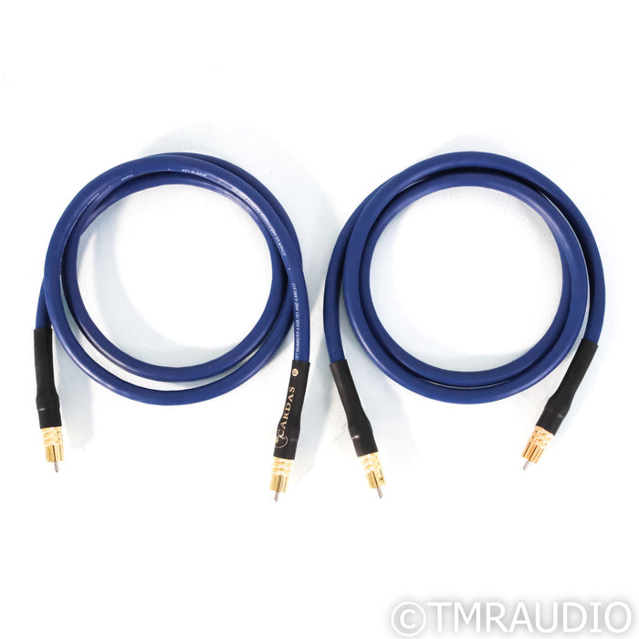 Cardas Audio Clear RCA Cables; 1.5m Pair Interconnects