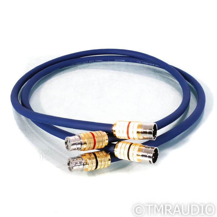 Cardas Audio Clear Rev 1 XLR Cables; 1m Pair Balanced Interconnects
