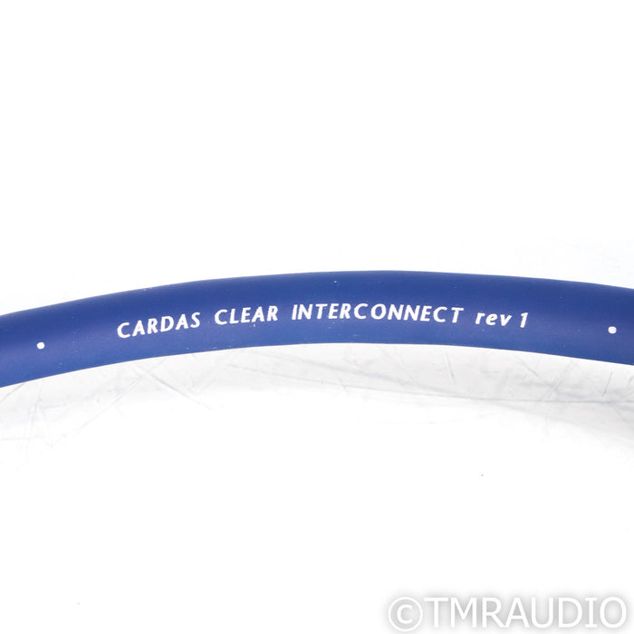 Cardas Audio Clear Rev 1 XLR Cables; 1m Pair Balanced Interconnects