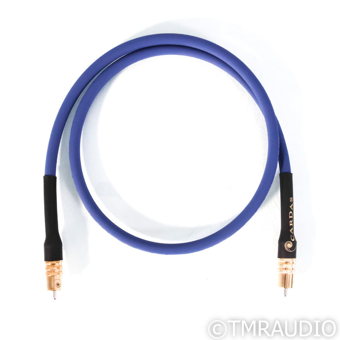 Cardas Clear Digital SPDIF Coaxial Cable; 1m Single Interconnect
