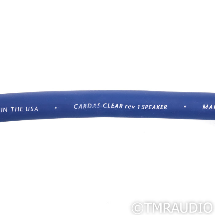 Cardas Audio Clear Rev 1 Speaker Cables; 8ft Pair