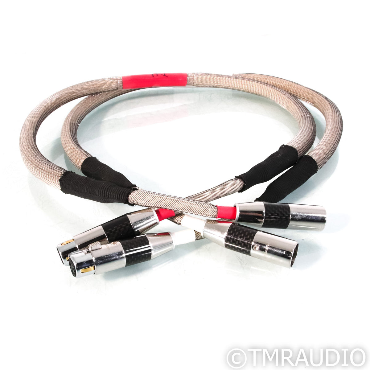ZenWave Audio D4 XLR Cables; 1m Pair Balanced Interconnects — The