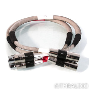 ZenWave Audio D4 XLR Cables; 0.8m Pair Balanced Interconnects