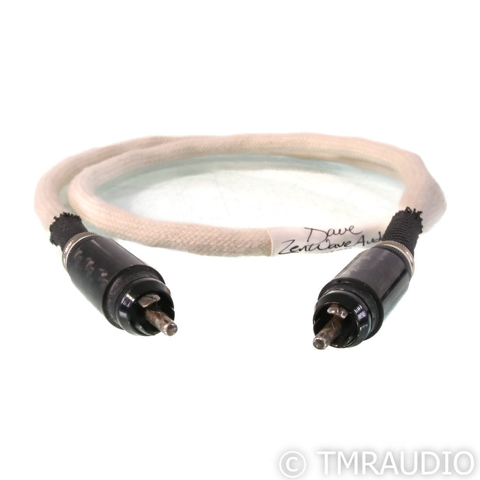 ZenWave Audio D4 S/PDIF Coaxial Cable; Single 0.8m Digital Interconnect