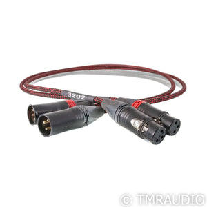 Black Cat 3202 XLR Cables; 1m Pair Balanced Interconnects