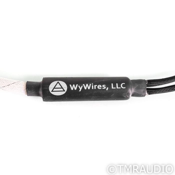 WyWires Platinum Series Speaker Cables; 5ft Pair