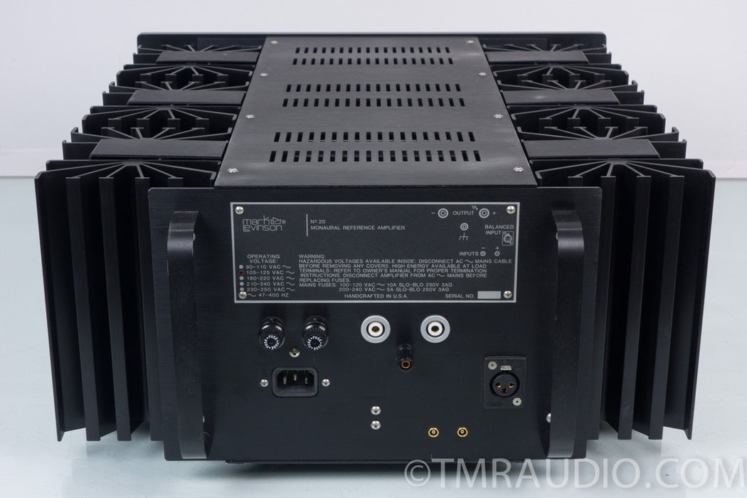 Mark Levinson No. 20 Class A Mono Amplifier Pair