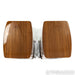 Wharfedale Elysian 2 Bookshelf Speakers; Walnut Piano Pair w/ Stands